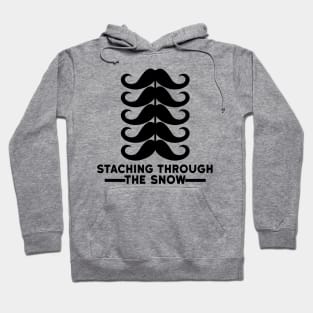 Staching Through The Snow Hoodie